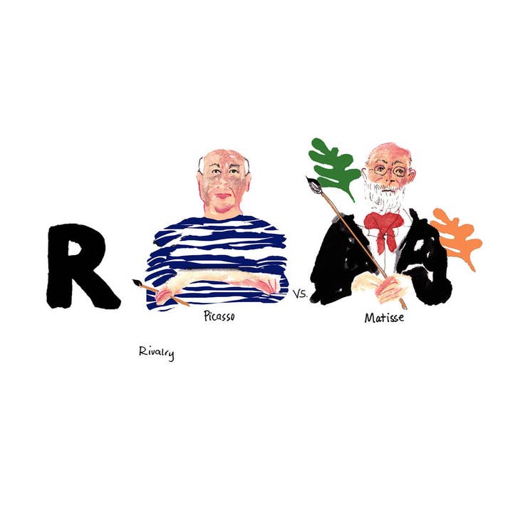 R (Art) for wholesale by The Letters NYC