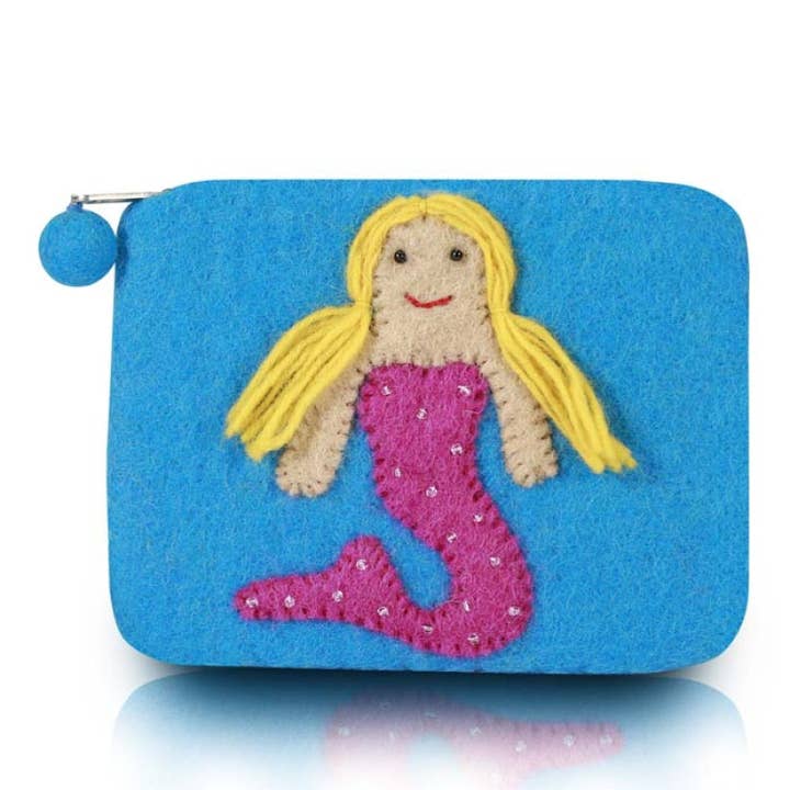 BNB Crafts Inc. - Wholesale Coin Purse - Kids - Mermaid Design Coin Purse1