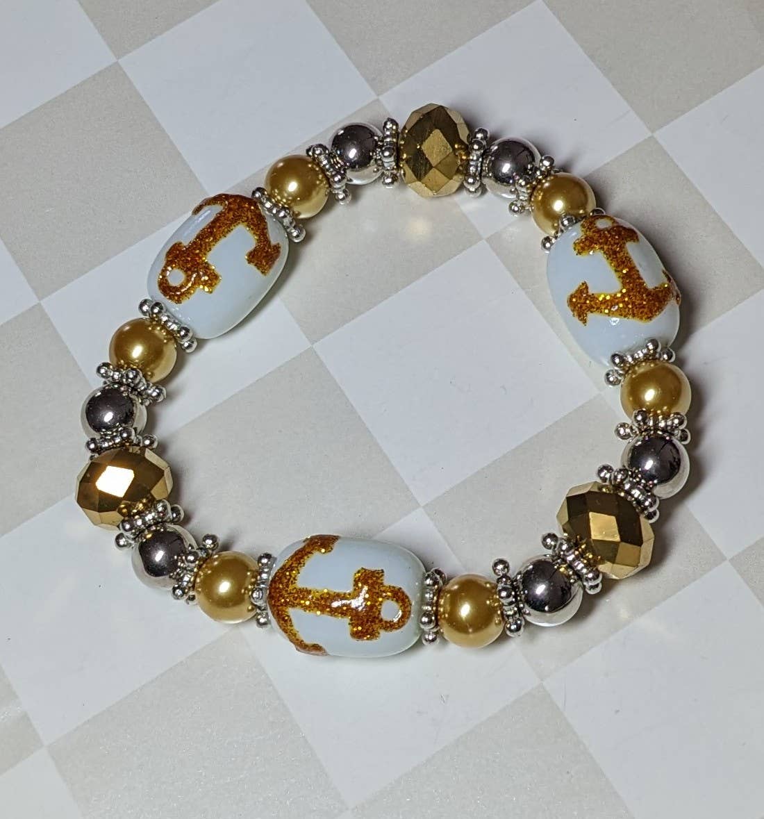 Fiona Accessories - Wholesale Beaded Bracelet - USA Military Navy Air Force Coast Guard Army Bracelet Gift18