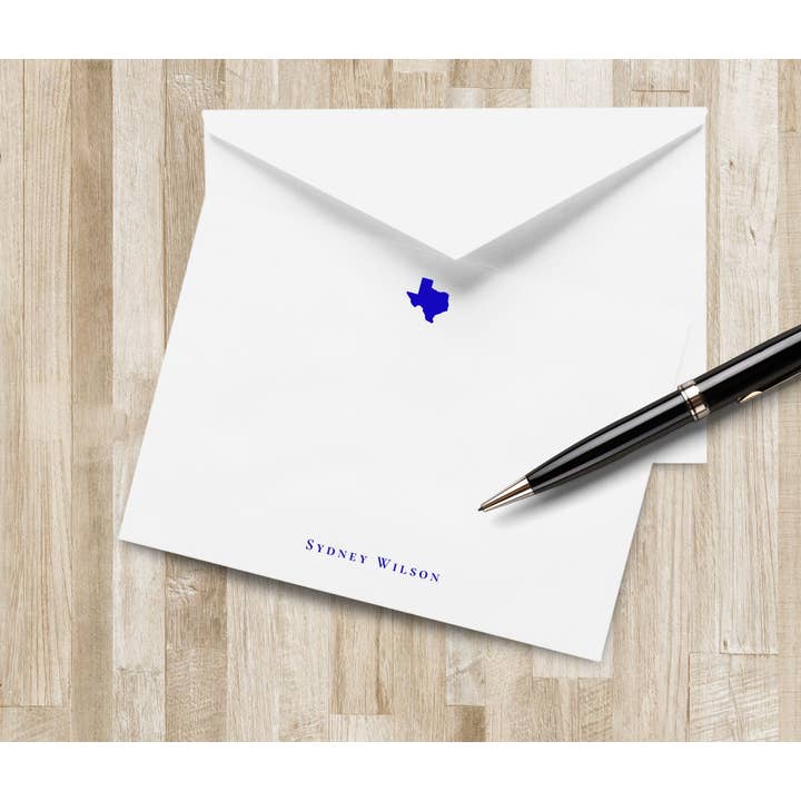 Ensemble de papeterie Texas | Cartes de correspondance Texas | Cadeau Texas | Cadeau de pendaison de crémaillère | Cadeau de remise de diplôme | Cadeau Texas | Cadeau de sororité pour la vente par The Winsome Life Stationery