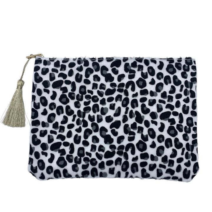 BYREN | ÉLINE L'ATELIER – Großhandel Beutel – Damen – CY15 Schminktasche mit Leopardenmuster