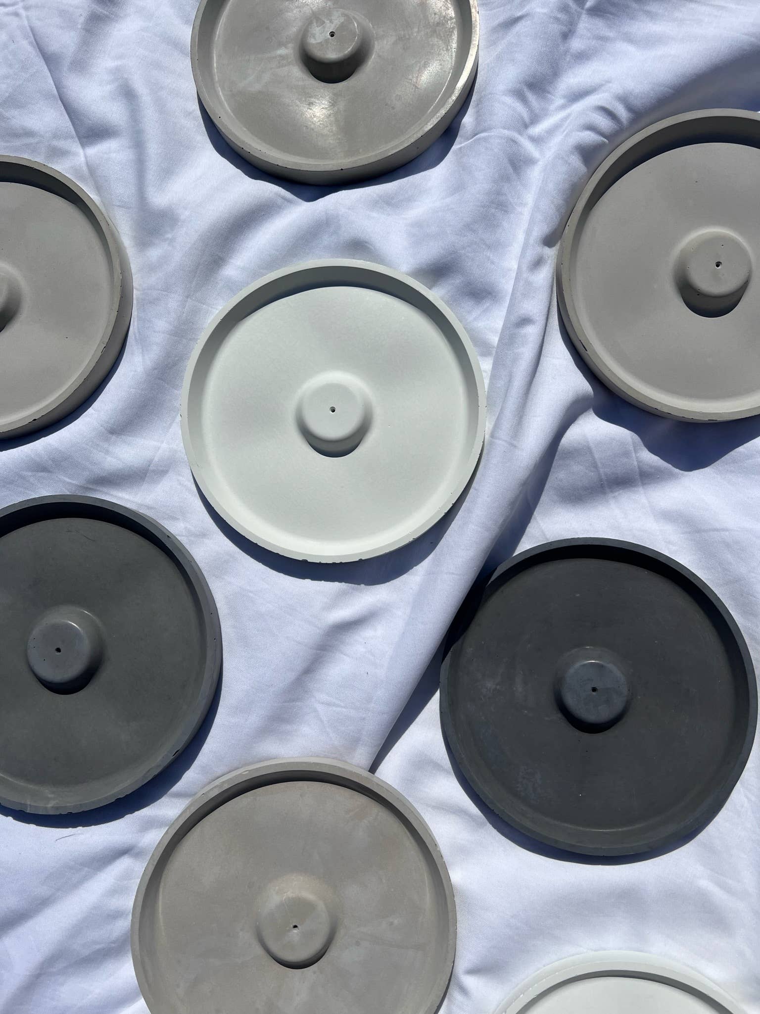 Partridge&Partridge - Vente Porte-encens - Porte-encens en béton | Brûleur d'encens rond3