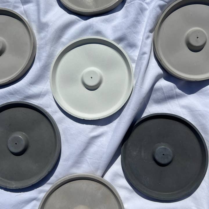 Partridge&Partridge - Vente Porte-encens - Porte-encens en béton | Brûleur d'encens rond3