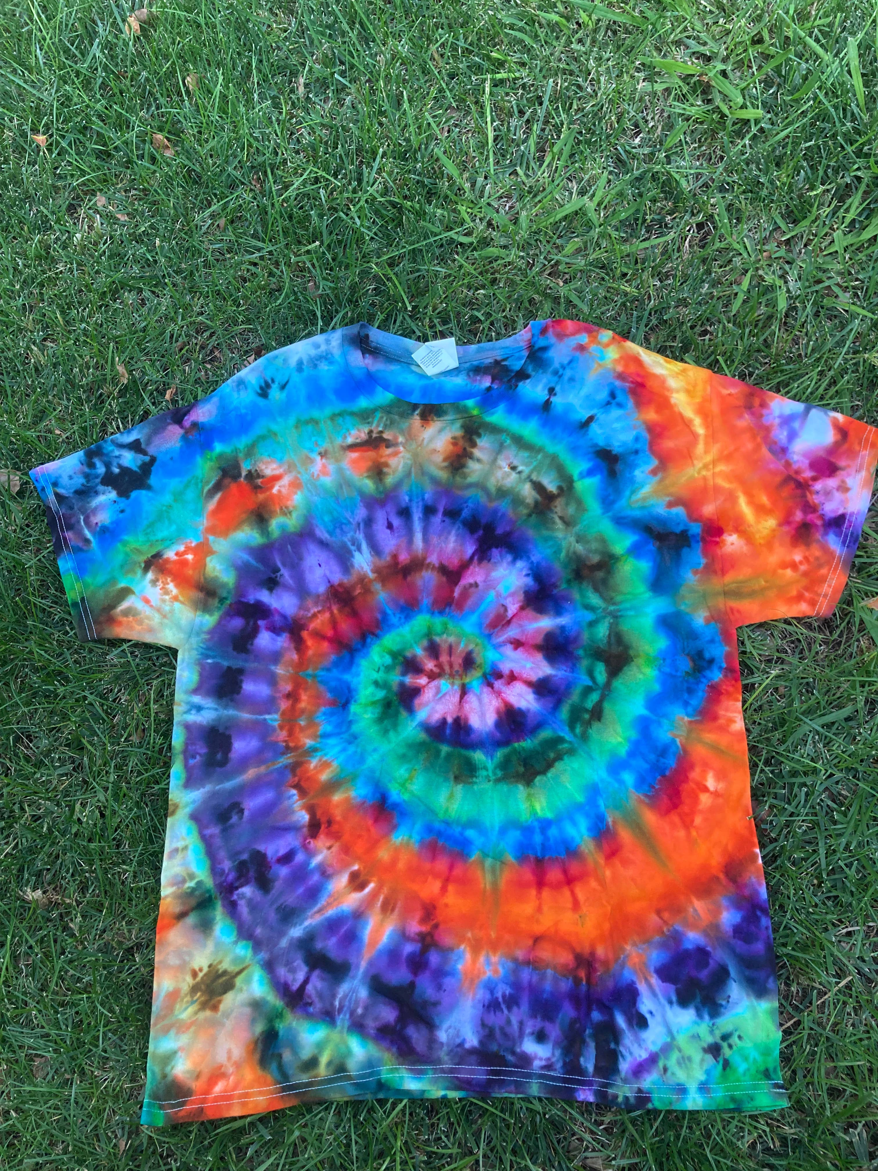 Sunshine Tie Dye - Wholesale T-Shirt - Women's - Classic Spiral T-shirt32