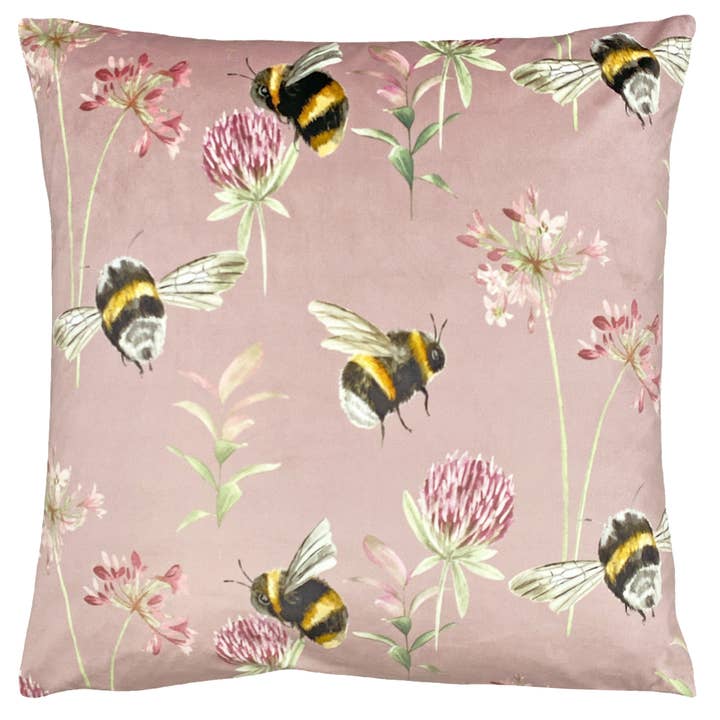 Country Bee Garden Cushion Heather for wholesale by Riva Home