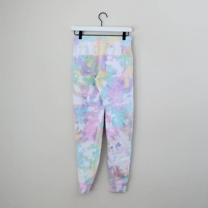 Sugar Spill – Engroshandel Loungesweatpants/jogginbukser – til kvinder – Slik Hjerter Lyse Pastel Slipsfarve Joggere7