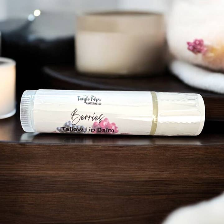 Tallow Lip Balm for wholesale by Tangle Farm Handcrafted