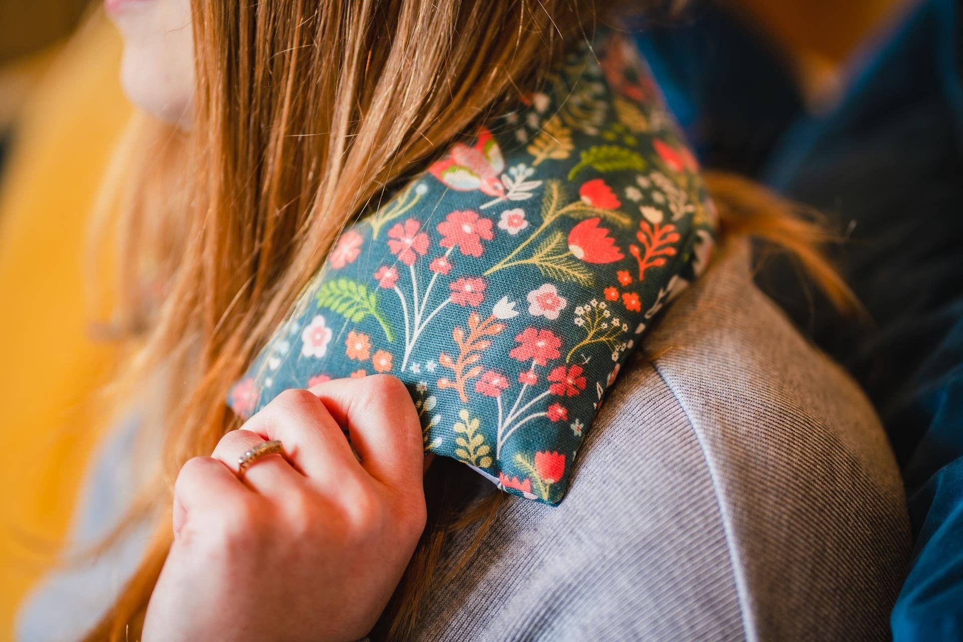 The Wheat Bag Company – wholesale Heating pad – Garden Fern, Green Cotton Wheat Bag4