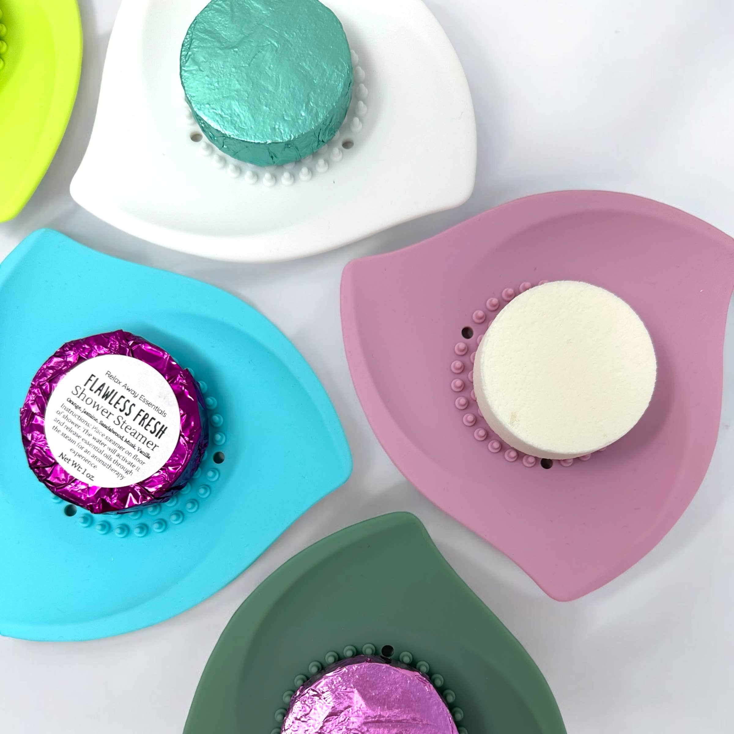 Relax Away Essentials - Wholesale Shower Steamer/Bomb - Shower Steamer Tray - Silicone 6