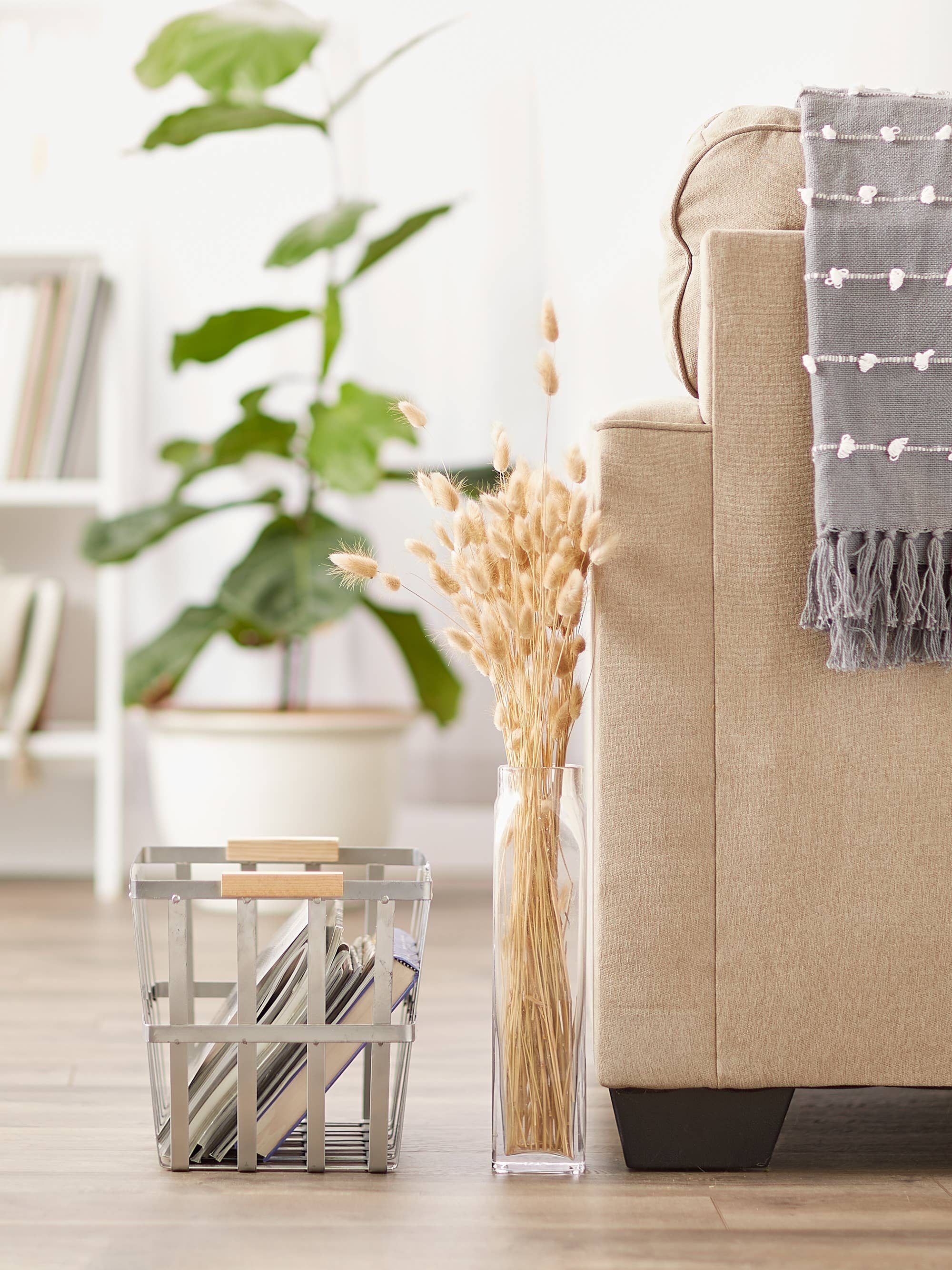 Welcome Home Unbeatable Deals - Vente Paniers - Ensemble de 3 paniers urbains modernes en métal galvanisé Asst3