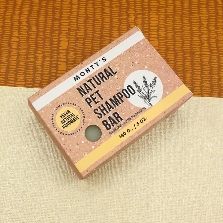Monty's Bags - Wholesale Pet Shampoo - Dog - Natural Pet Shampoo Bar 📦 4-Case Value Pack6