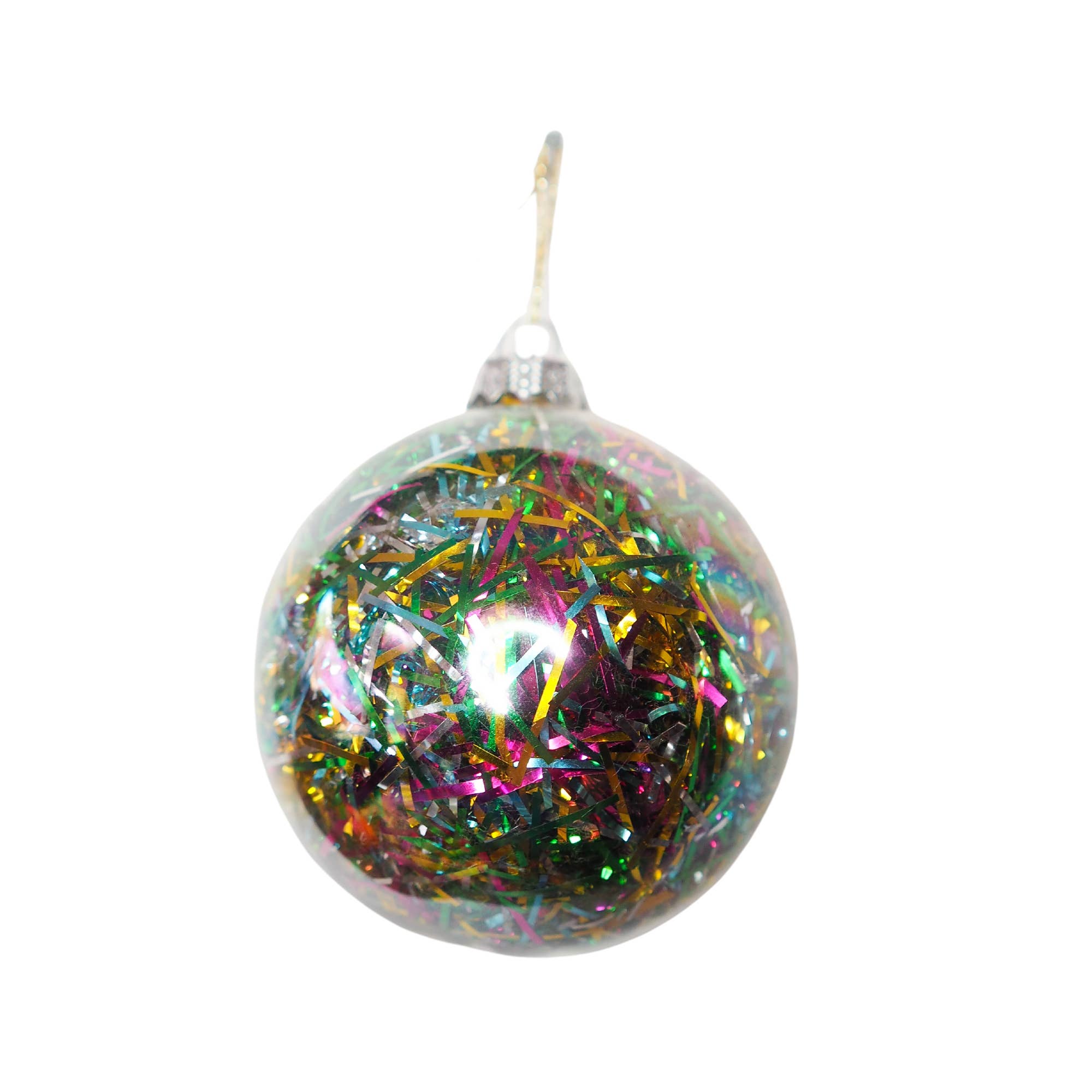 Fat Pom Poms – wholesale Ornament – Tinsel Christmas Bauble Decoration - Glass or Plastic