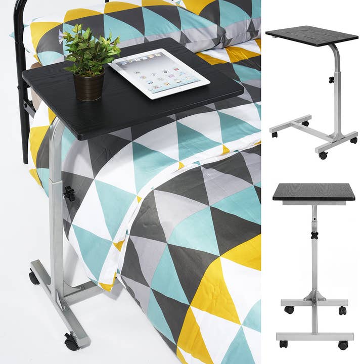 HOMYCASA DESIGN INC - Wholesale Side Table - Adjustable Rolling Laptop Desk Table