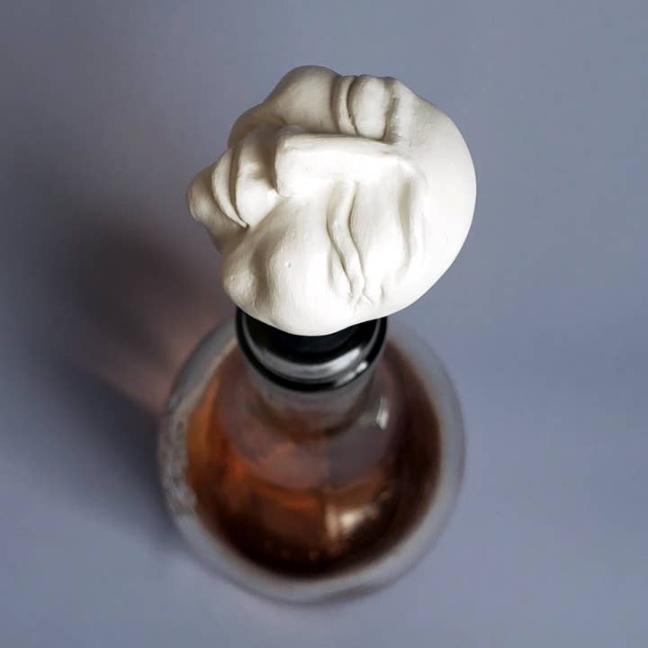 Giovanni- Bottle Stopper for wholesale by Mudita Studio LLC