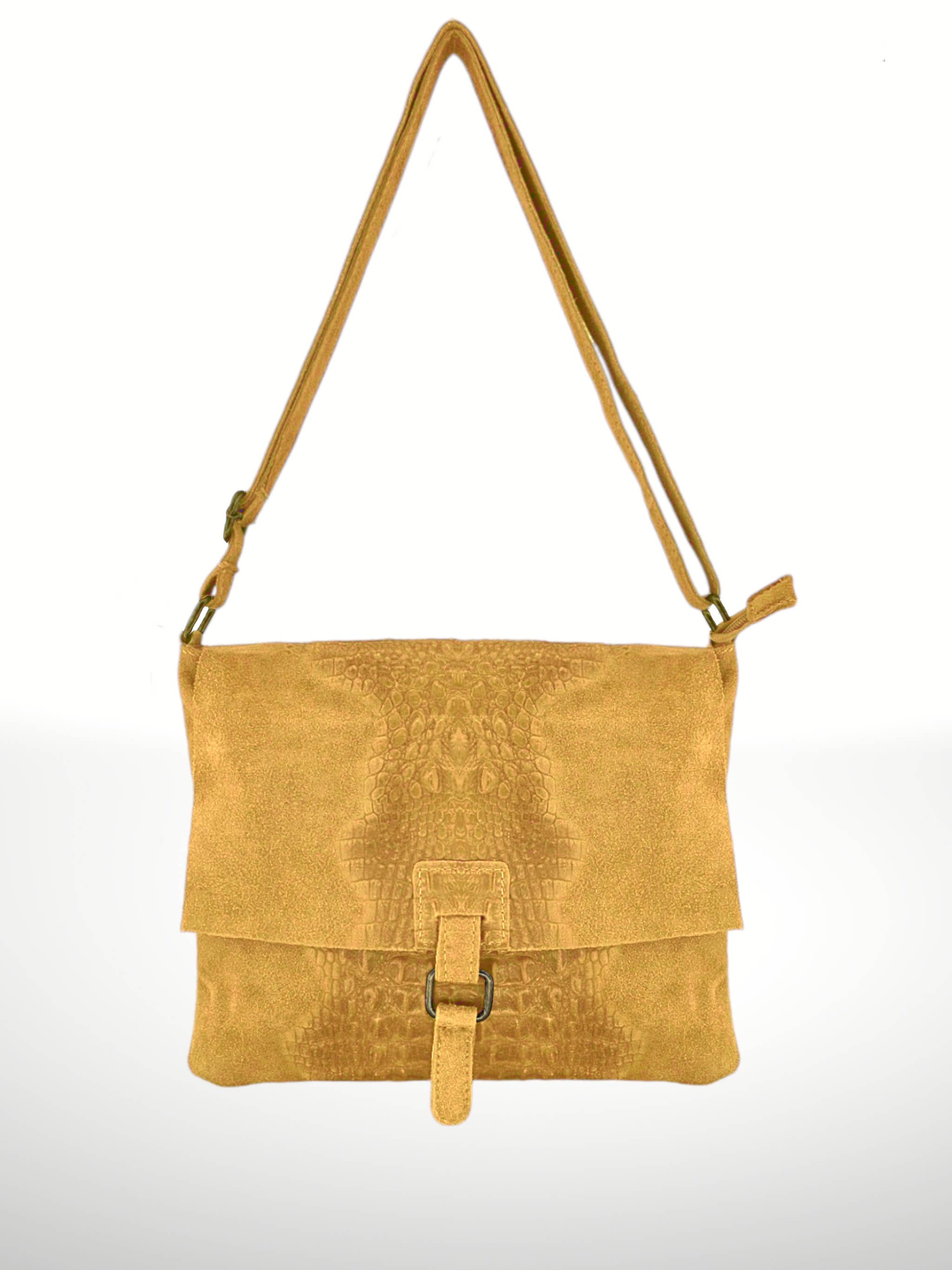 ITALIAN'S LEATHER - Vendita all'ingrosso Borsa a tracolla - Donna - Tracolla in pelle scamosciata Adina 19003313