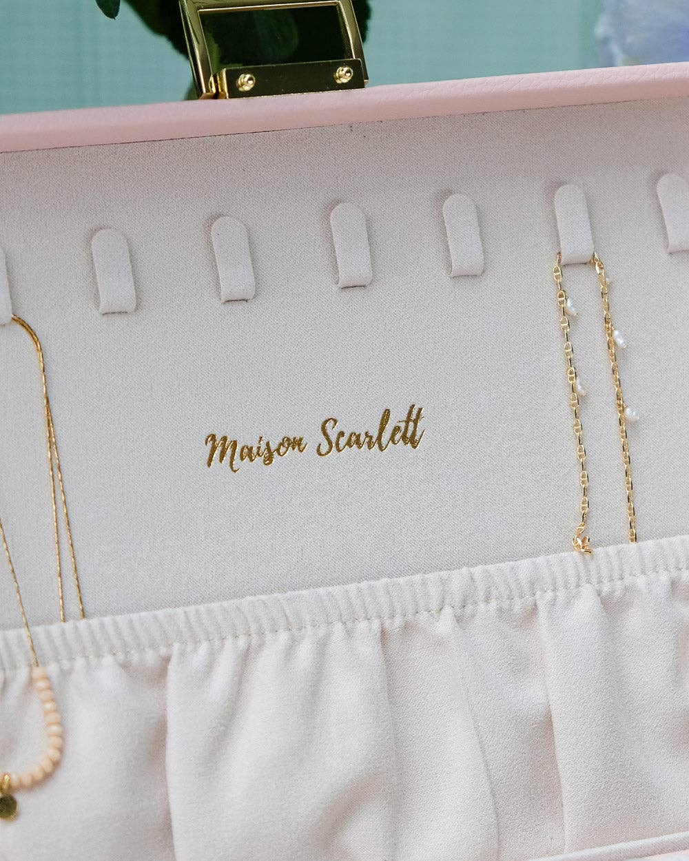 Maison Scarlett - Vendita all'ingrosso Portagioie/organizer per gioielli - Portagioie Louise PU5