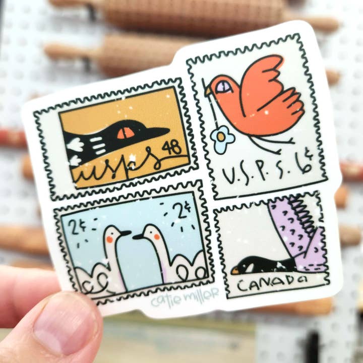 Ankarmärke Vinylklistermärke 10-pack - Grossist för wholesale av Catie Miller Ceramics