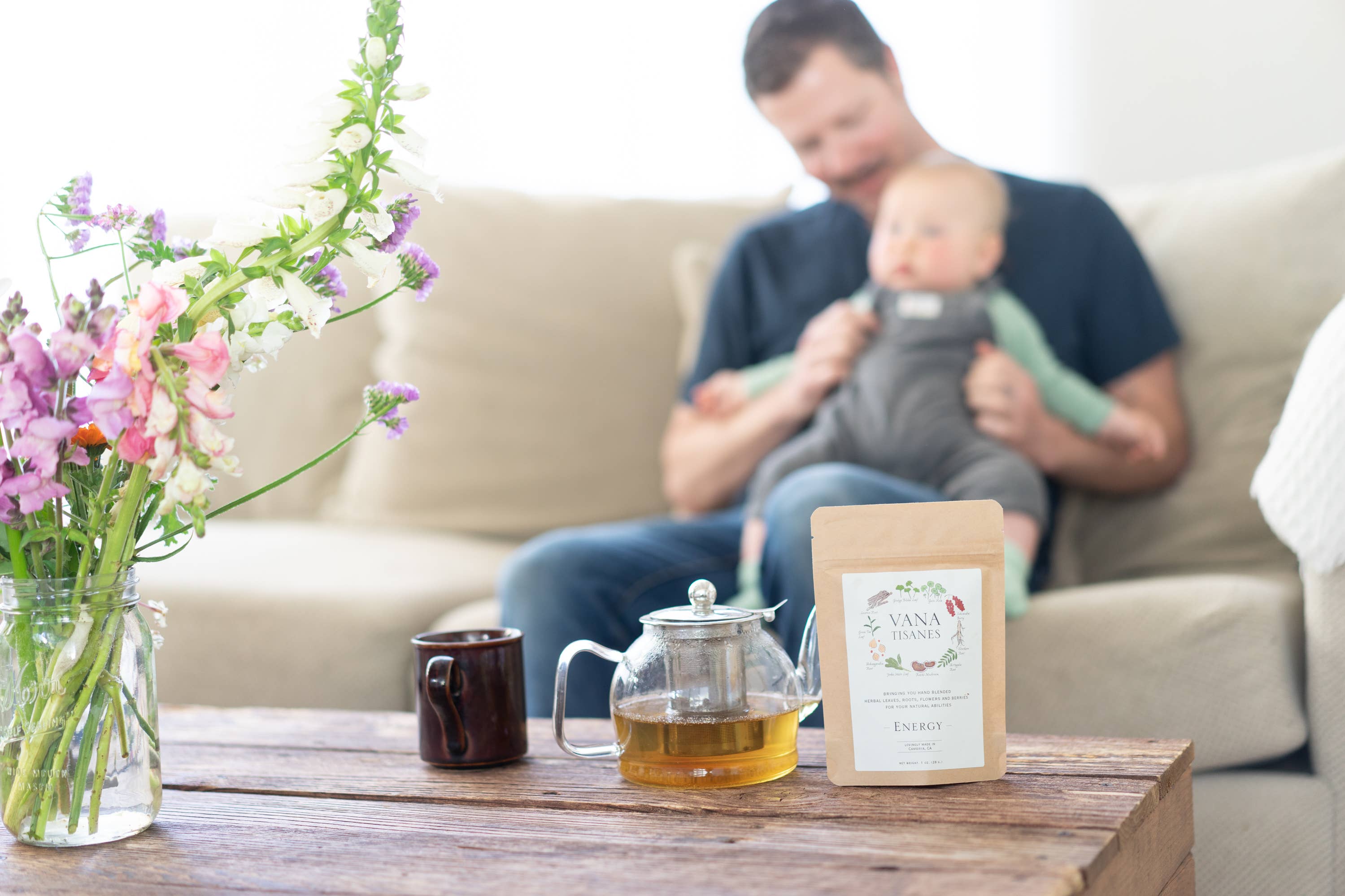 Vana Tisanes – Engroshandel Løs te – Energi urtete5