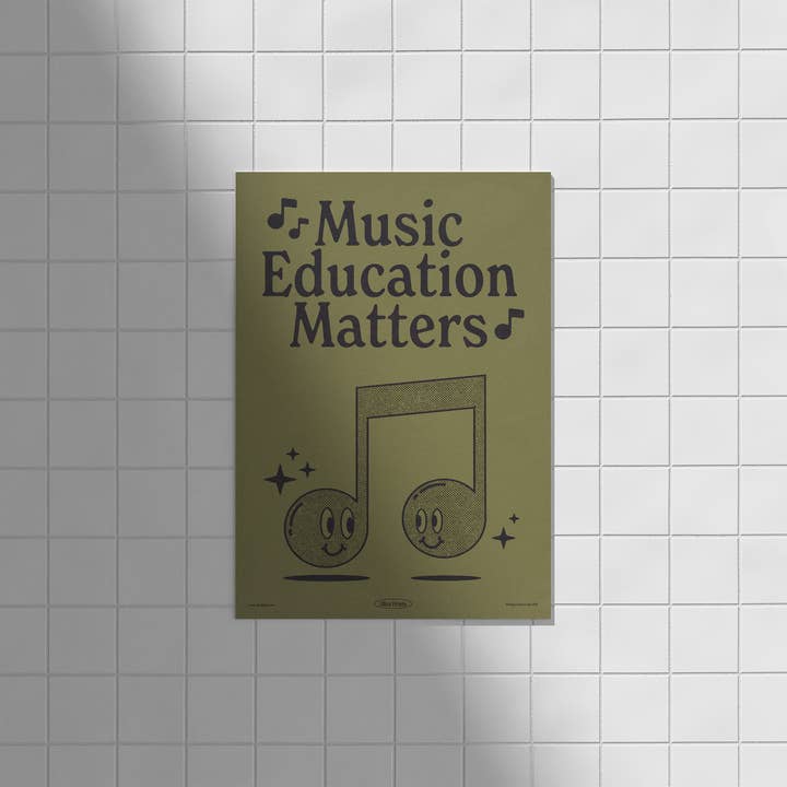 Gliss Prints - Wholesale Art Print - Music Education Matters Print - Music Teacher Wall Art5