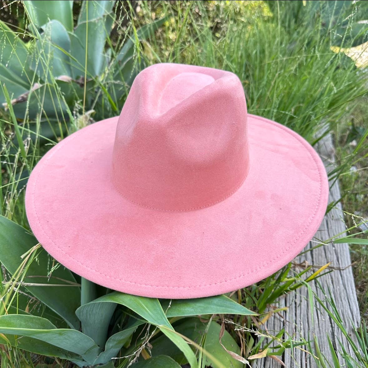 One and Only Accessories - Wholesale Fedora - Women's - Best seller Fashion Classic Wide Brim Suede Primium  Hat 22