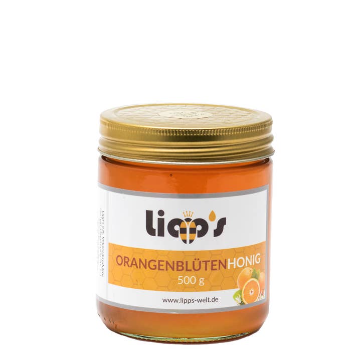 Orange blossom honey 500 g for wholesale by Lipp's Imkereiprodukte e.K.