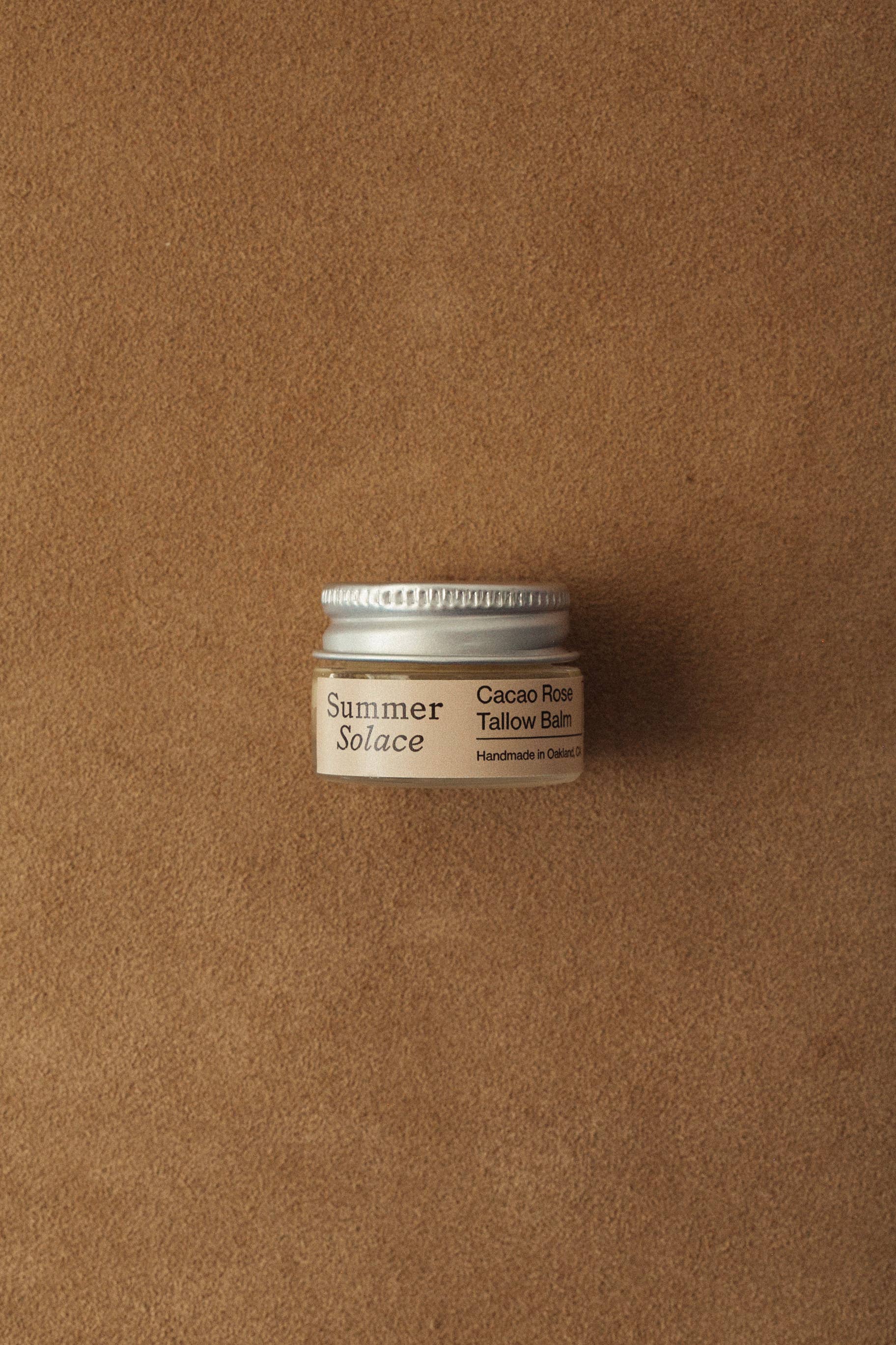 SUMMER SOLACE- Regenerative Tallow Beauty - Wholesale Lip Balm - Cacao Rose (Floral) – Lip, Brow & Cuticle Balm, .25 oz4