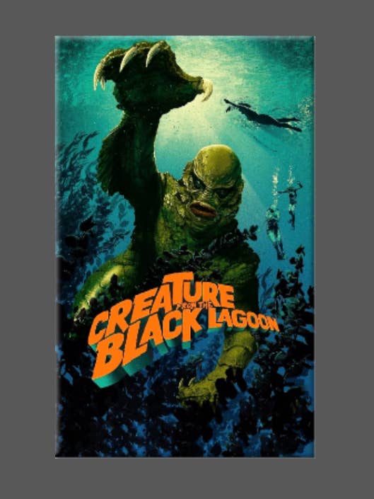CREATURE FROM THE BLACK LAGOON, Magnet, Button, Mirror for wholesale by Ba Ba Buttons