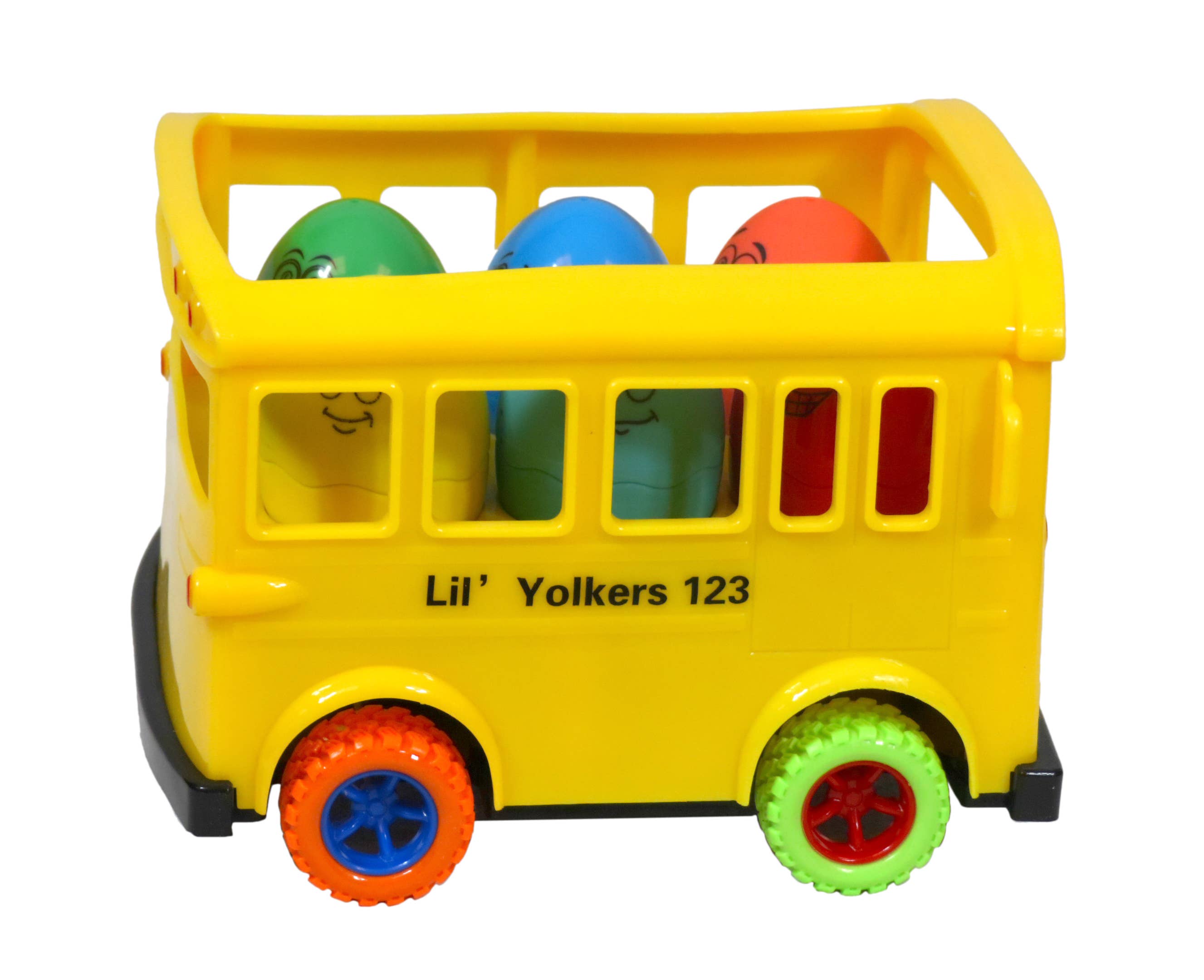 Regal Games - Wholesale Toy Set - Kids - Lil Yolkers Bus with Hide and Tweet eggs1