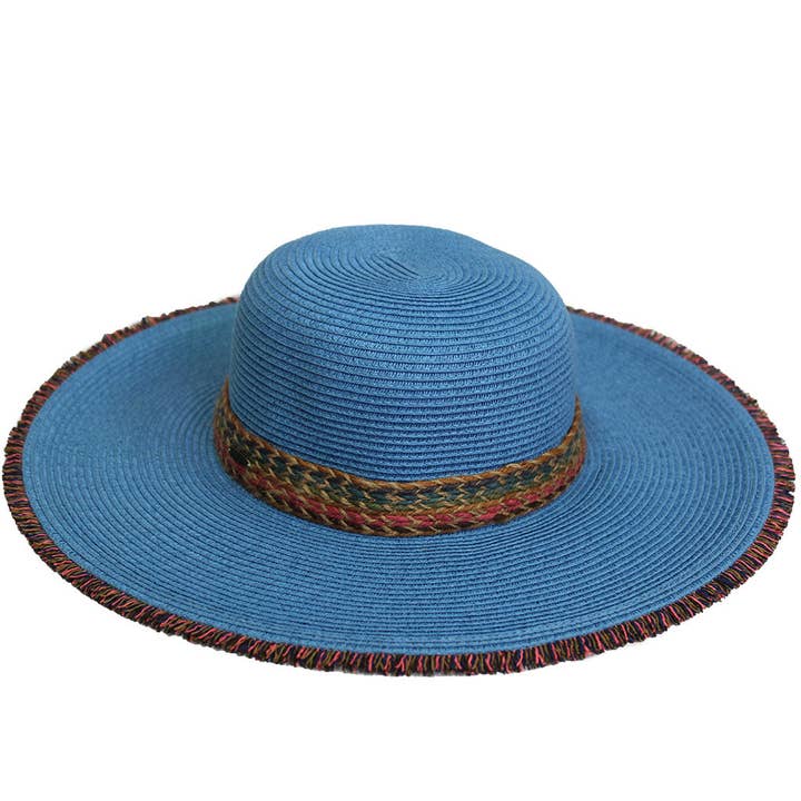 C.C Beanie - Wholesale Straw Hat - Women's - Braided Hat ST306