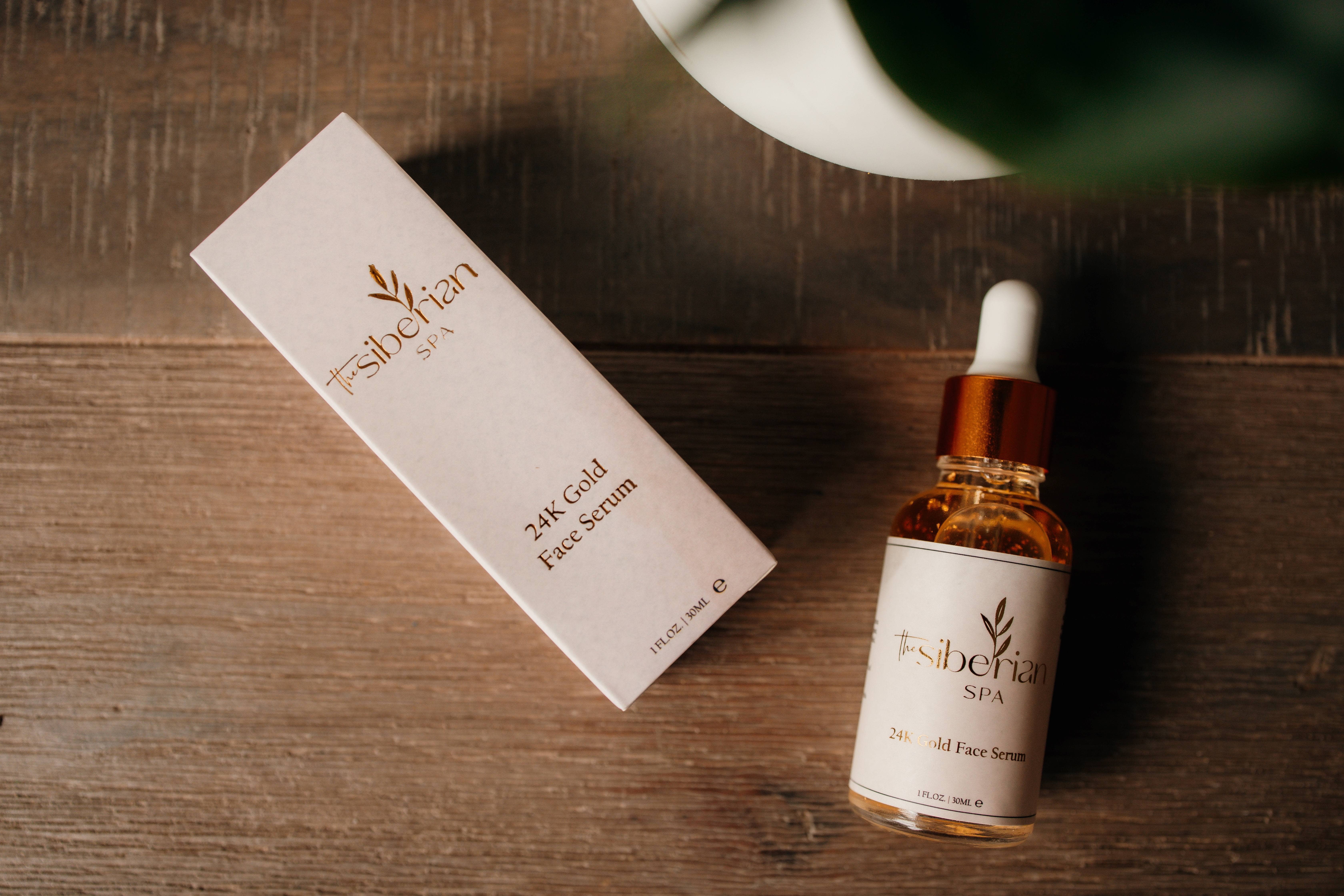 The Siberian Spa - Wholesale Facial Serum/Concentrate - 24K Gold Face Serum5