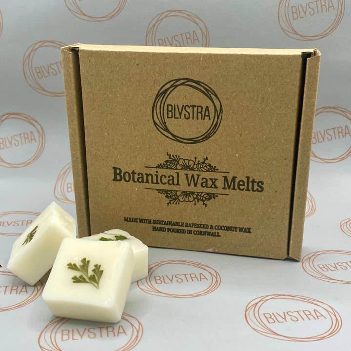 Himalayan Cedar & Jasmine Botanical Wax Melts for wholesale by Blystra candles