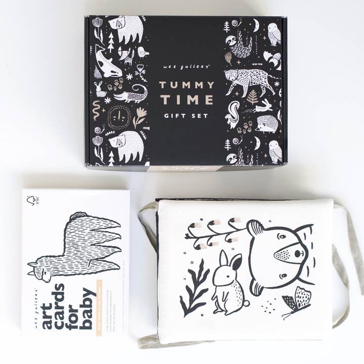 Set de regalo Baby Tummy Time Gallery para venta al por mayor de Wee Gallery
