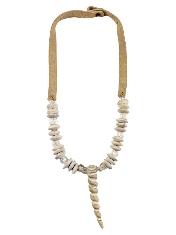 Slim Single Tip Necklace | Zermatt for wholesale by Twine & Twig