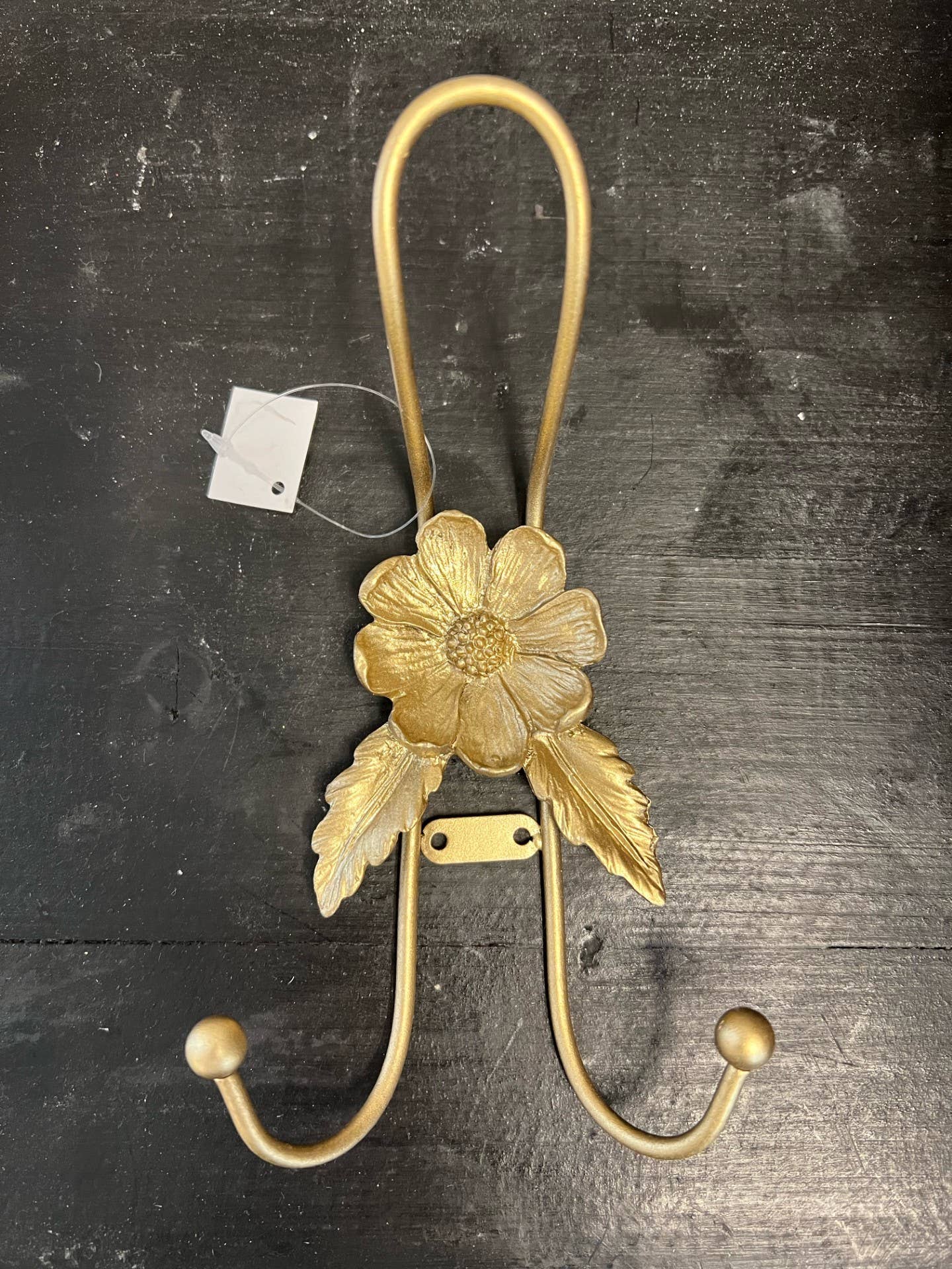 Vagabond Vintage - Wholesale Wall Hook - IRON FLOWER HOOK2