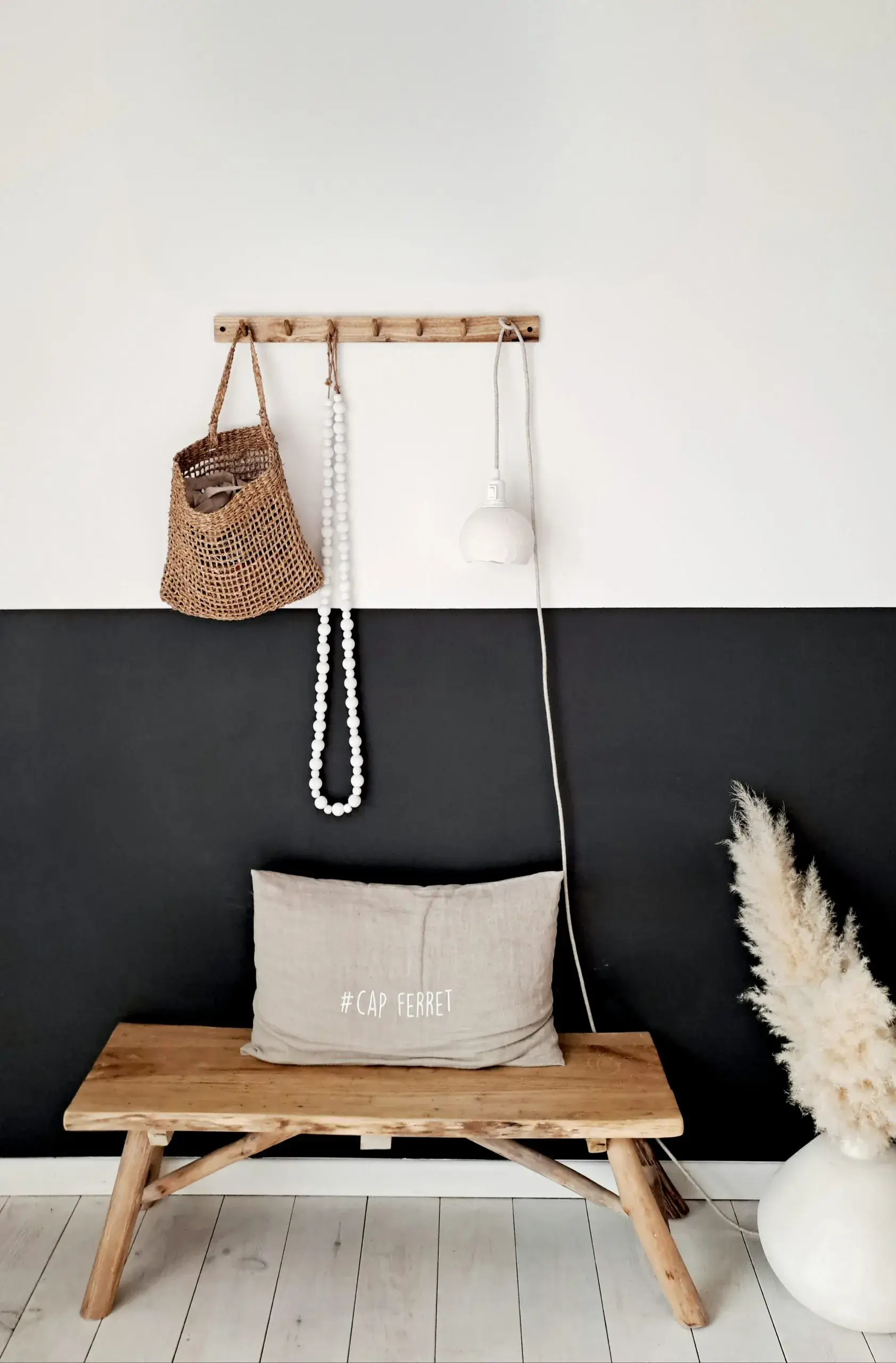 Maison Tandem - Wholesale Kroonluchter/hangend licht - Lune hanglamp van papier-maché en linnen1