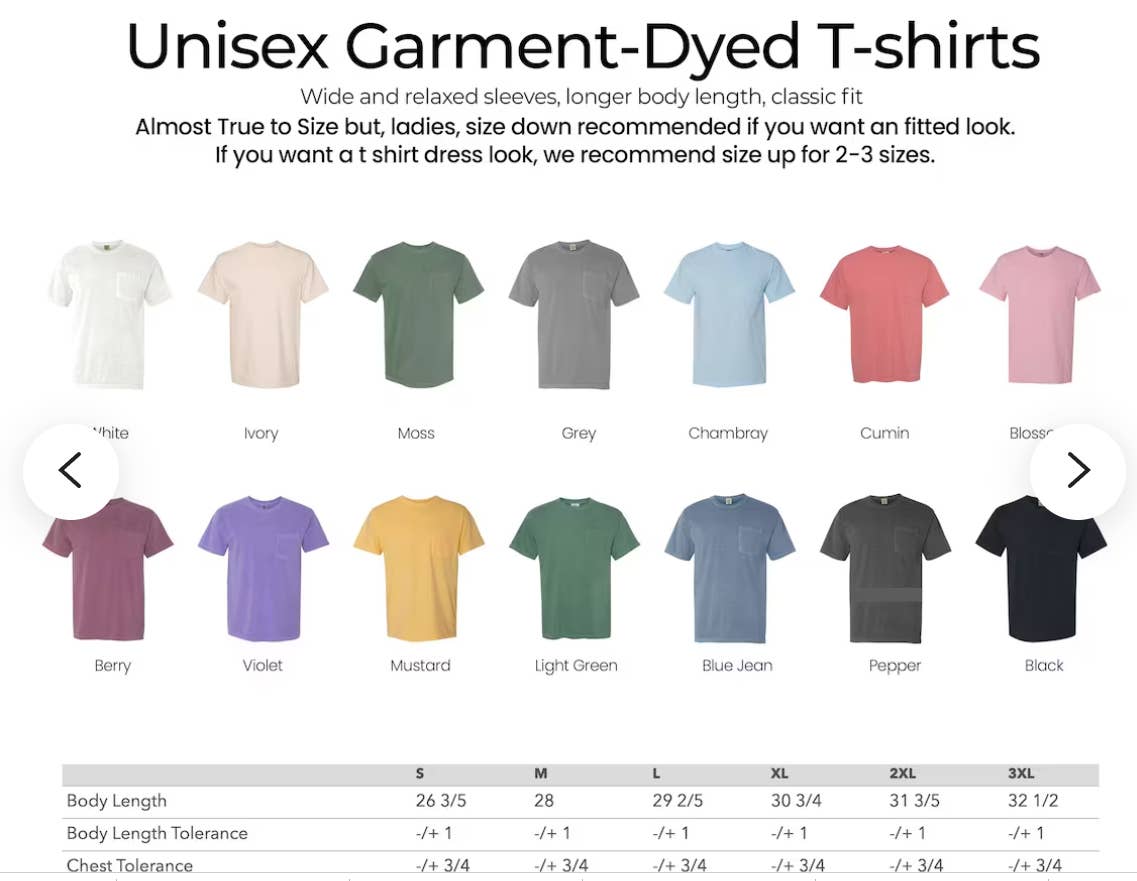 One Nine - Vente T-shirt sérigraphié – femme - Confort Colors Ferme Pêche / Pêche Confort Colors® T-shirt3