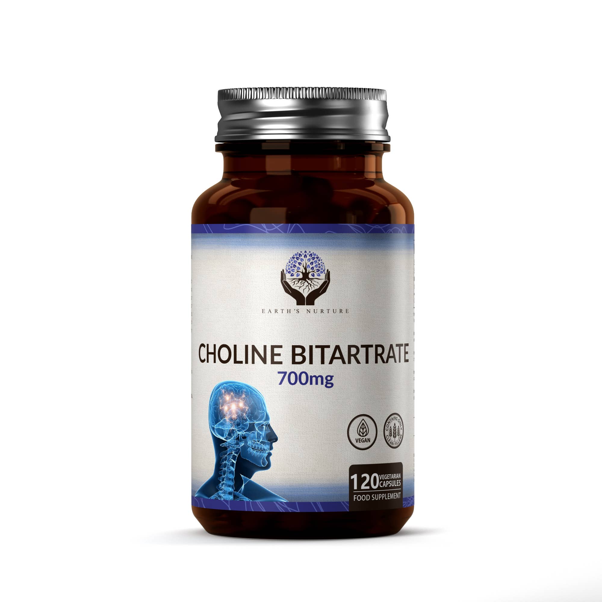 Focus Supplements - Vente Supplément oral/vitamine - Bitartrate de choline (700 mg) 120 gélules8