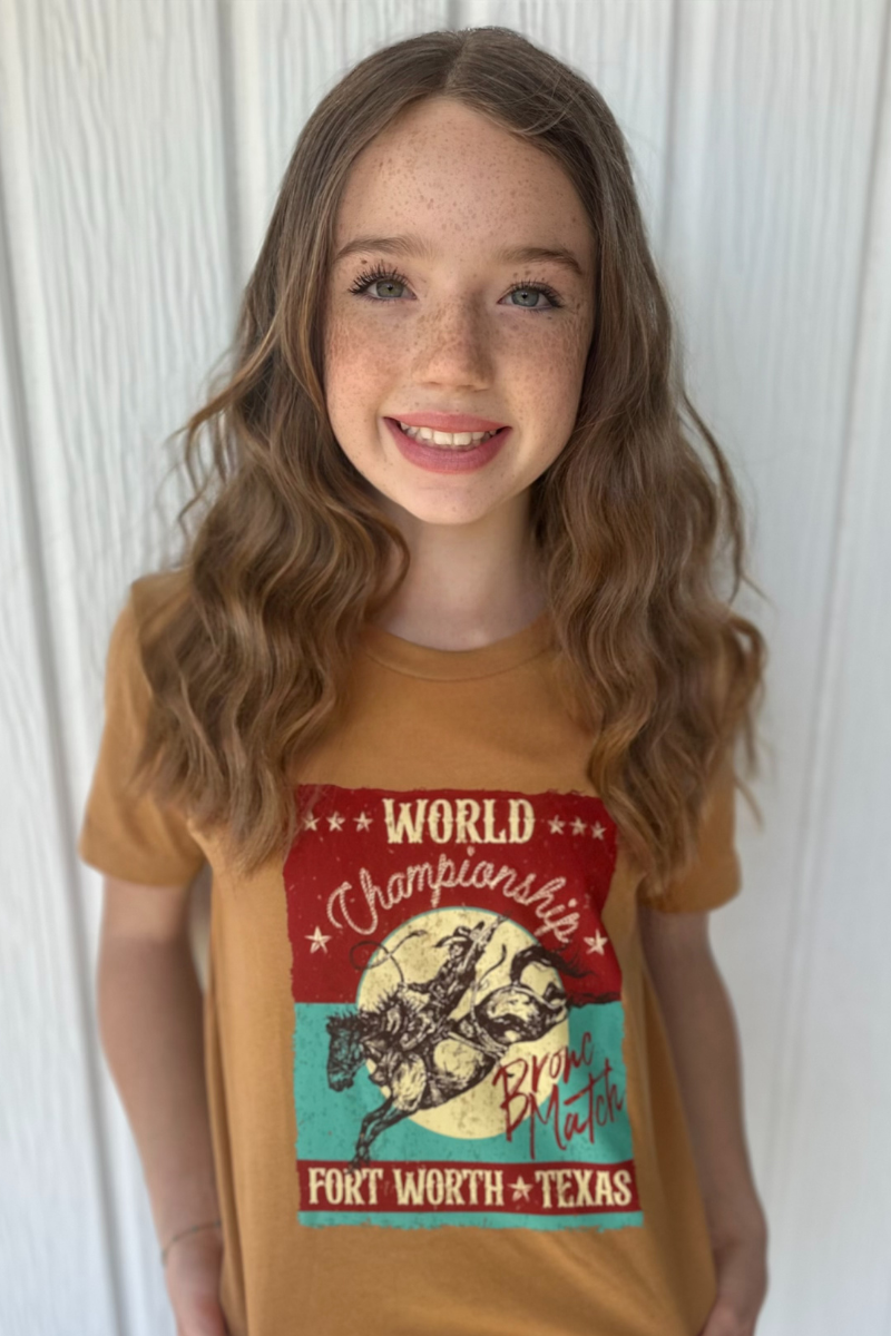 Sterling Kreek - Wholesale T-shirt met zeefdruk - Kinderen - Bronc Match T-shirt Kinderen2