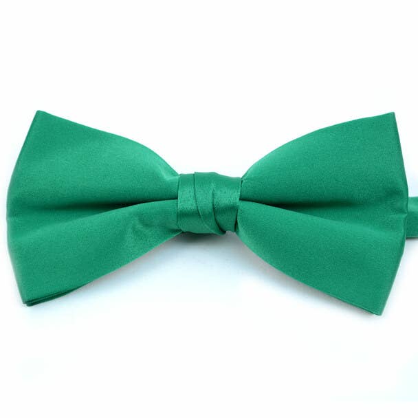 Selini New York - Wholesale Bow Tie - Men's - Men's 2.5" Poly Satin Banded Bow Ties