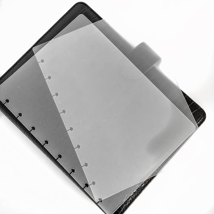 Disc Bound Planner Covers | Transparent for wholesale by Exquis Creation