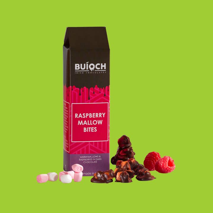 BuÃoch Irish Chocolates - Wholesale Chocolate Box - Raspberry Mallow Bites