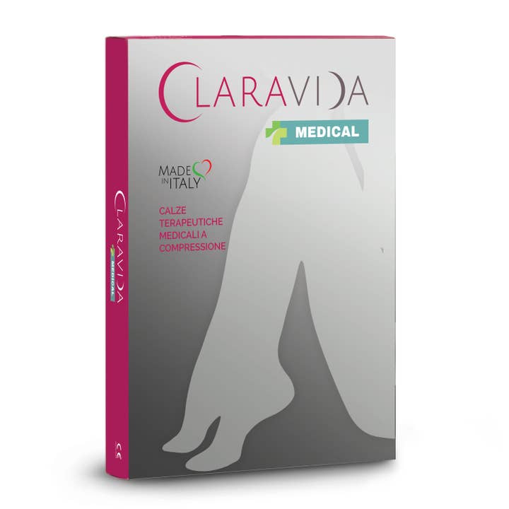 MEDICINSK KNÆSTRØMPE ÅBEN TÅ SYNTETISK CCL1 og CCL2 for engroshandel hos Silca Calze