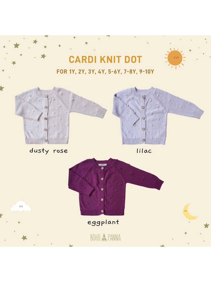 Kleine Tijntje - Wholesale Cardigan - Kids - Cardigan Knit Dot3