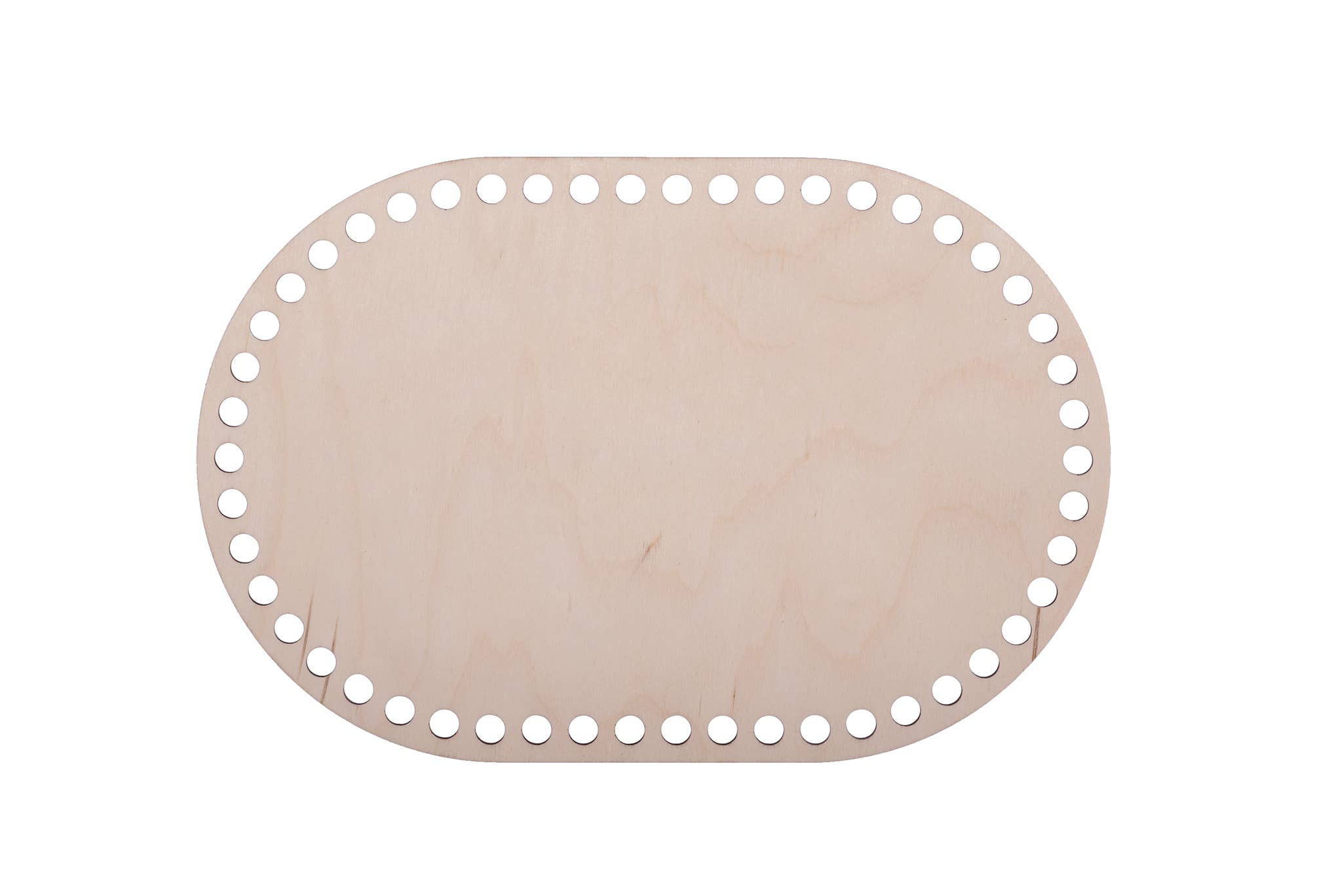 YourHobbyTools - Wholesale Knitting/Crochet Supplies - ROUNDED RECTANGLE WIDE wooden crochet basket bases4