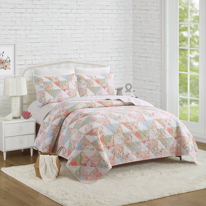 Peking Handicraft - Wholesale Bedding Set - COVENTRY QUILT SET - Modern Heirloom