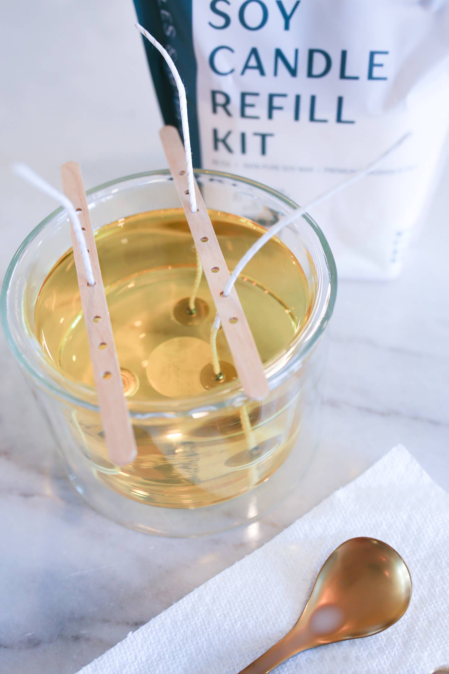 Unplug Soy Candles - Vente Kit de bricolage - Kit de recharge pour bougie en cire de soja (32 oz)9