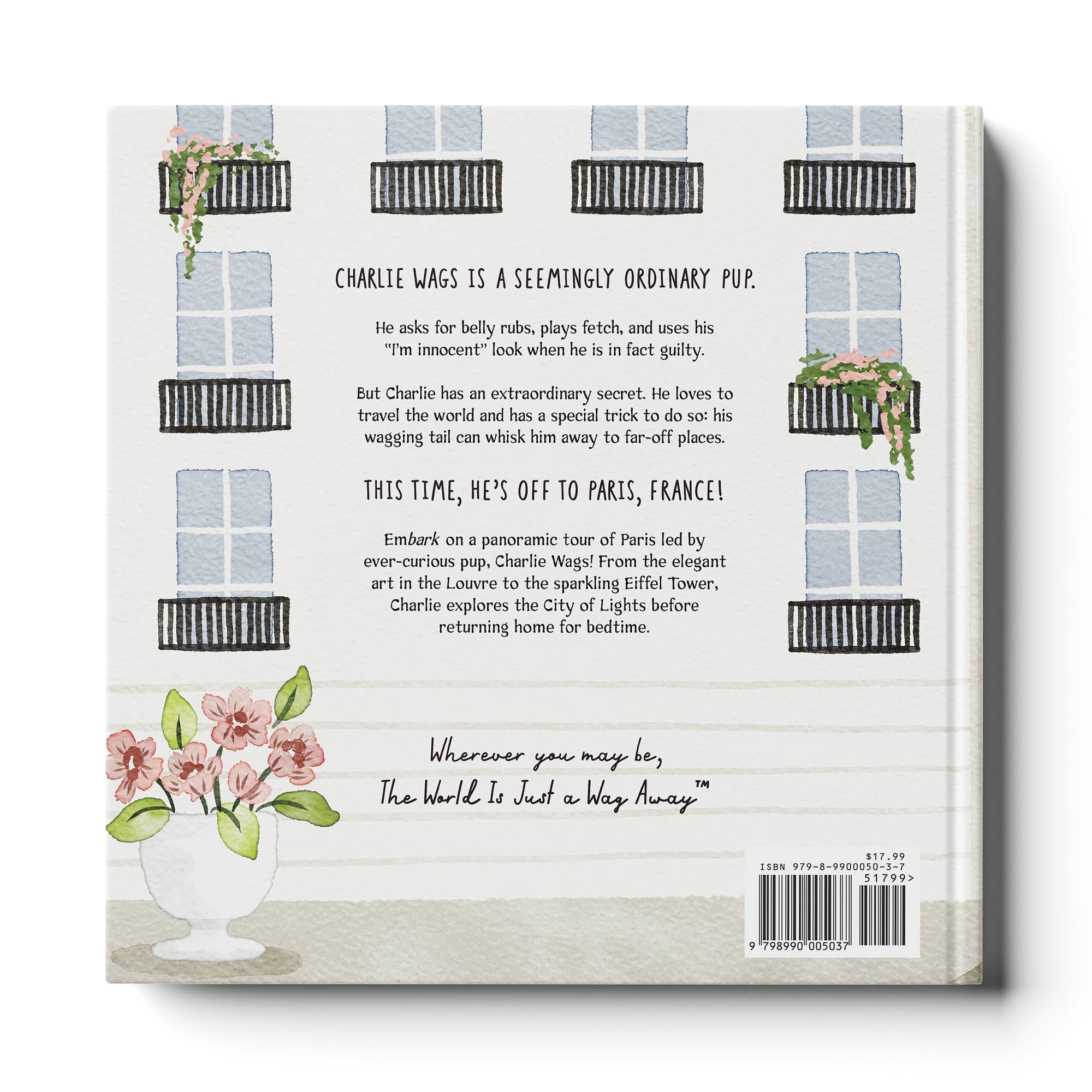 The Tales of Charlie Wags - Vente Preschool Book (3-5) - Les Contes de Charlie Wags : Paris1