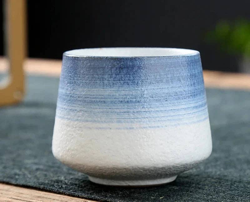 BlakOutlet - Venta al por mayor Taza - Taza de cerámica vintage de barro grueso4