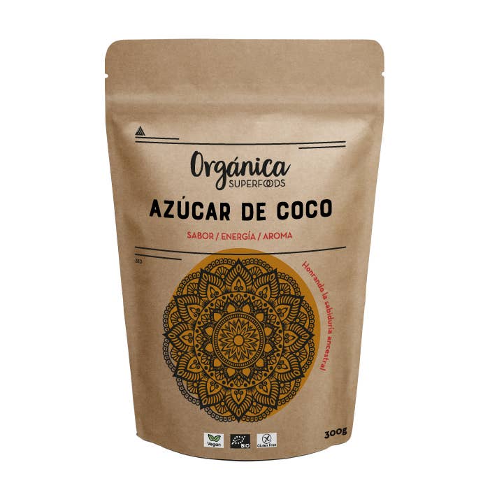 Orgánica Superfoods SL - Wholesale Sugar/Sweetener - Organic coconut sugar - 300g