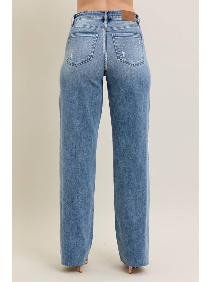 Watermelon Apparel - Wholesale Jeans - Women's - Judy Blue V-Front Baggy Jean